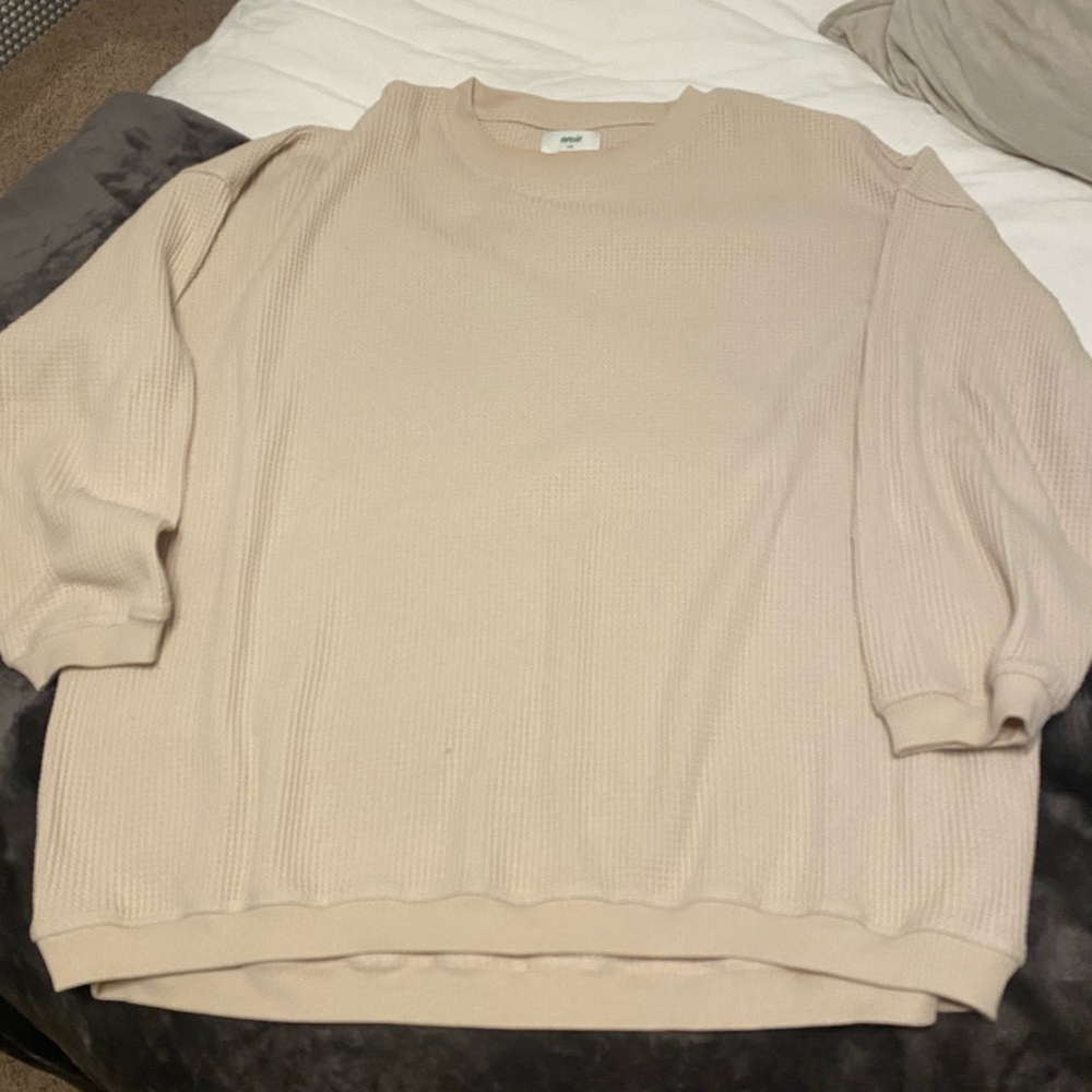 Aerie Waffle Pullover